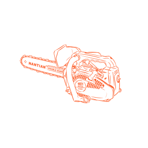 Бензиновая цепная пила